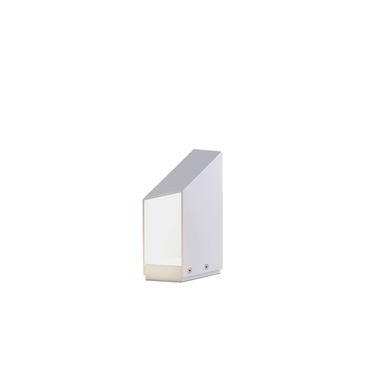Shadow Peak Outdoor Bollard Light — Sculptural LED Path Light in Stainless Steel