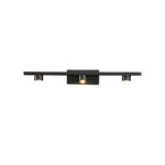 Minimalist LED Vanity Light Bar for Bathroom Mirror – Modern Black Wall Mount