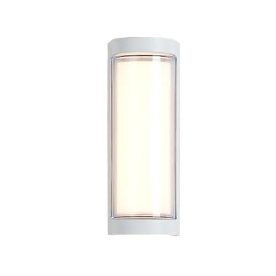 Modern Dual-Directional Outdoor Wall Light with Arc and Rectangular Shades