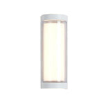 Modern Dual-Directional Outdoor Wall Light with Arc and Rectangular Shades