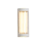 Modern Dual-Directional Outdoor Wall Light with Arc and Rectangular Shades