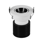 Recessed LED Spotlight with Adjustable 15 Degree Beam for Accent Lighting