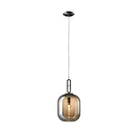 Industrial Glass Can LED Pendant Light for Modern Interiors
