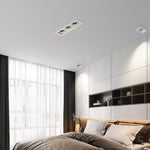 Recessed LED Spotlight with Anti-Glare Trim, Modern Architectural Downlight