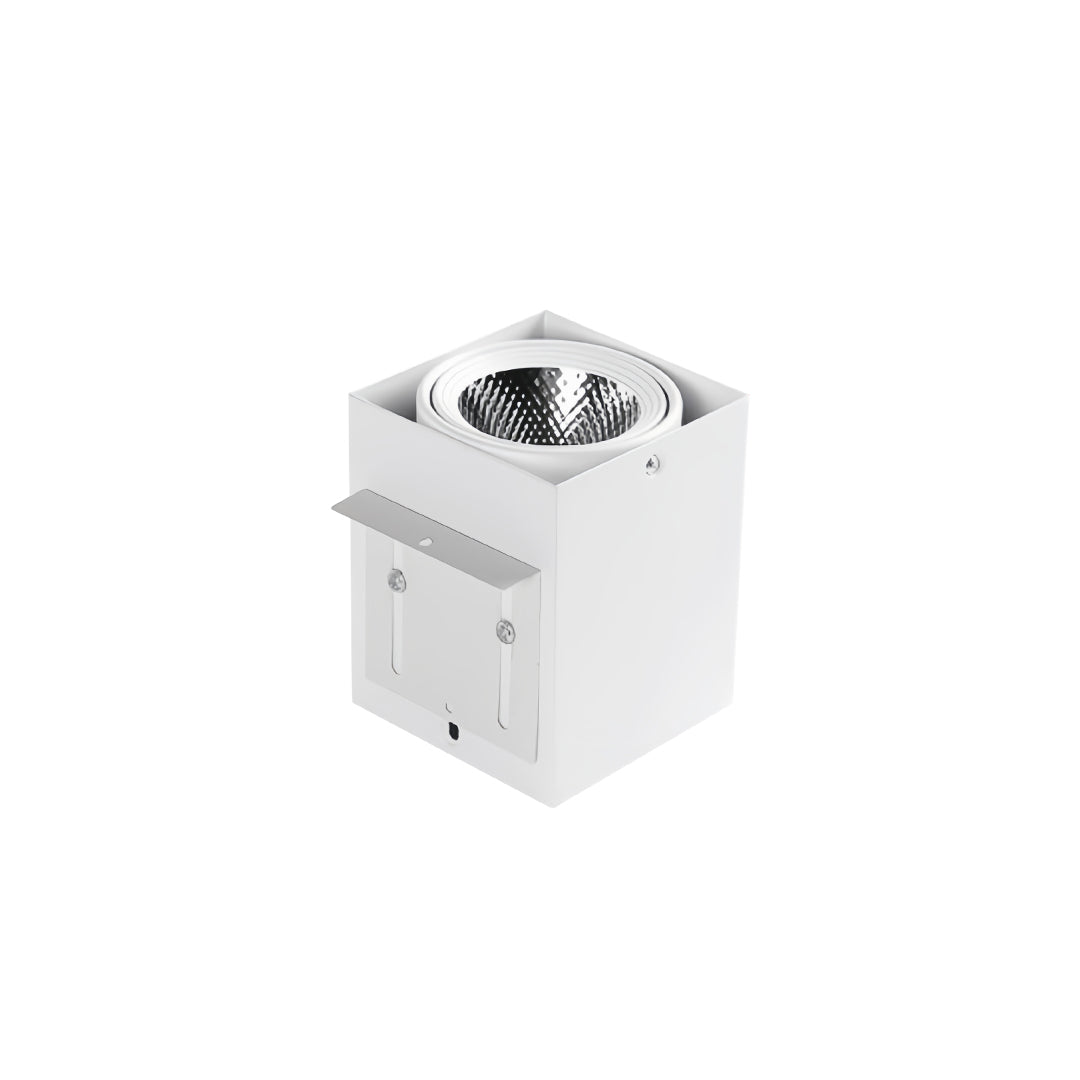 Modern Square Recessed Ceiling Lights with Adjustable Gimbal, 4-Pack LED Downlights