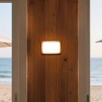 Minimalist Square LED Outdoor Wall Light, Waterproof Architectural Sconce