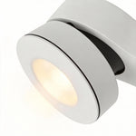 Aria Dual-Head Adjustable LED Ceiling Spotlight in White or Black