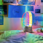 Aurora Prism LED Table Lamp – Modern Aluminum & Acrylic Accent Light