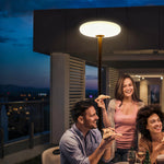 Lumina Solar Floor Lamp – Modern Aluminum Outdoor Patio Lighting