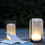 Aria Outdoor Portable LED Lantern with Handle – Modern Waterproof Design