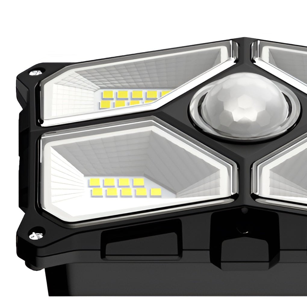 Solar Motion Sensor Led Garden Lights Waterproof