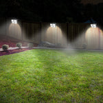 Solar Motion Sensor Led Garden Lights Waterproof