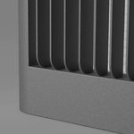Stainless Steel Solar Pillar Lights for Driveway & Garden – Modern Outdoor Lighting