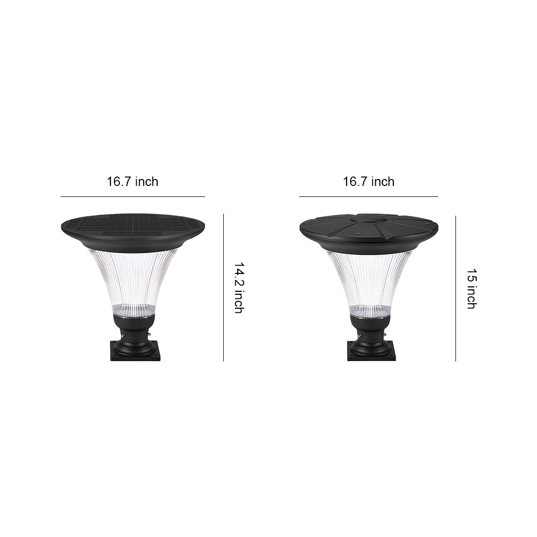 LumaPillar Outdoor Post Light – Modern Aluminum LED Column Lamp