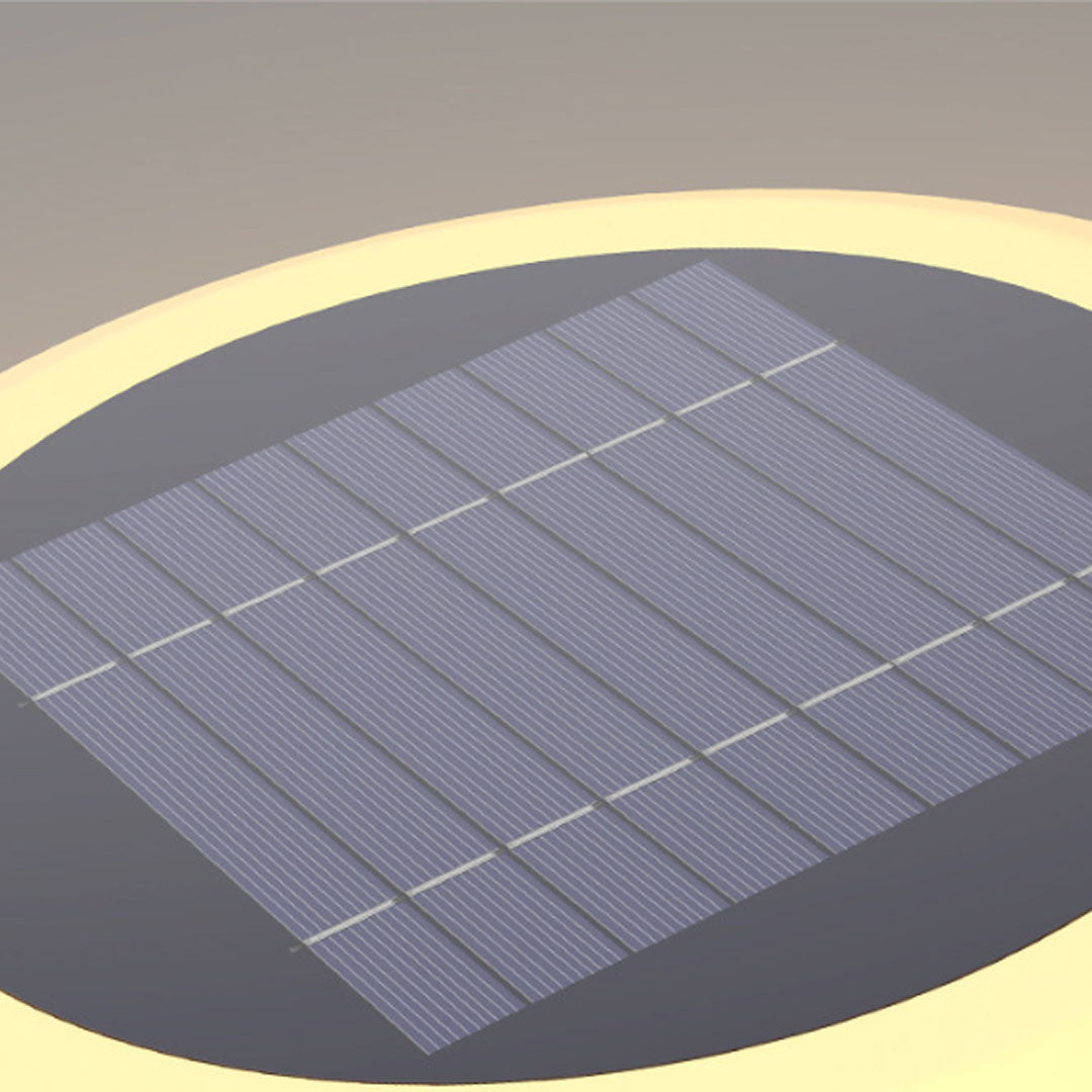 Modern Solar Pillar Lights for Garden Paths and Courtyards