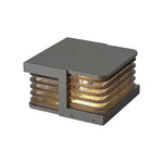 Modern Solar Gate Pillar Lights in Stainless Steel for Outdoor Entryways