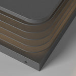 Modern Solar Gate Pillar Lights in Stainless Steel for Outdoor Entryways