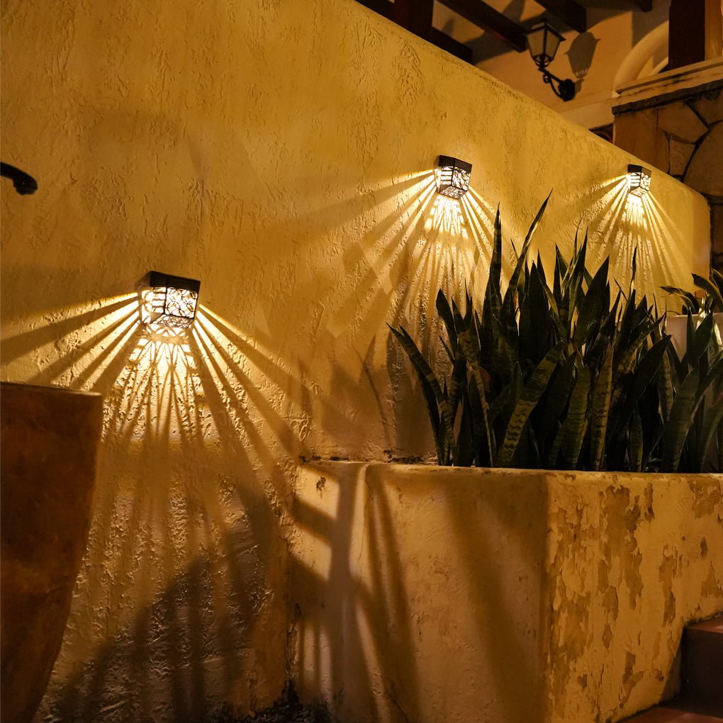 Solar Hollow Outdoor Wall Light