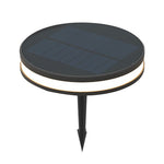 Modern Solar In-Ground Lights | Flat Aluminum LED Path Lighting