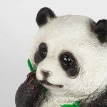 Panda & Bamboo Garden Sculpture Light | Solar-Powered Outdoor Lawn Decor