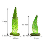 Panda & Bamboo Garden Sculpture Light | Solar-Powered Outdoor Lawn Decor