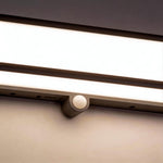 Modern Solar-Powered LED Outdoor Wall Light with Motion Sensor