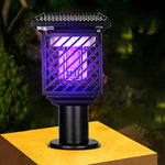 Solar-Powered Stainless Steel Landscape Light with Mosquito Guard