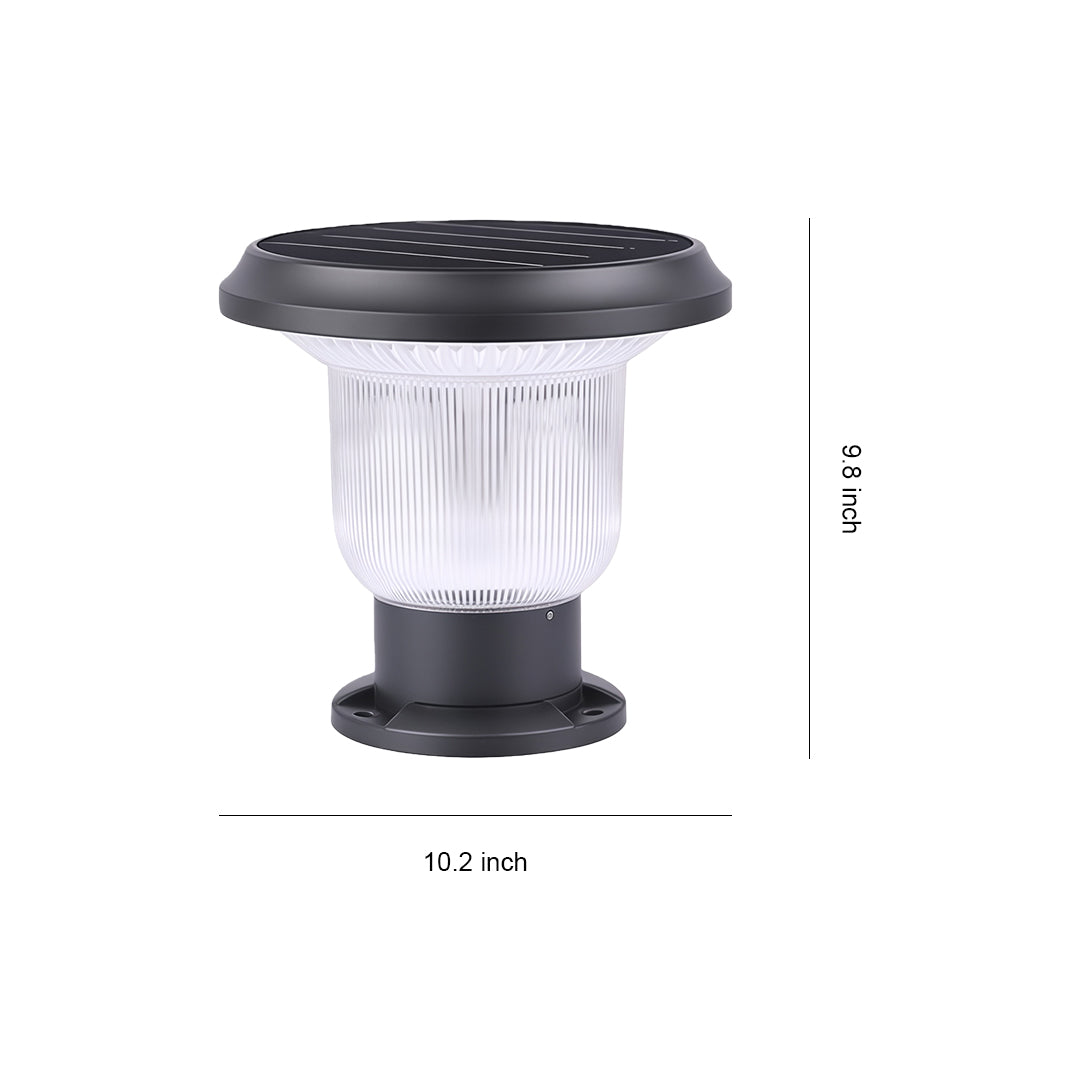 Modern Outdoor Pillar Light – Waterproof Aluminum LED Post Lamp for Courtyard & Entryway