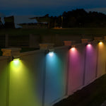 Minimalist Solar Outdoor Wall Sconce with Dusk-to-Dawn Sensor