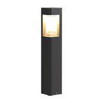 Hollow Bollard Light with Three-Sided Illumination for Modern Landscapes