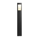 Hollow Bollard Light with Three-Sided Illumination for Modern Landscapes