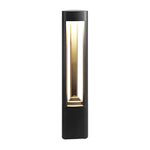 Hollow Bollard Light with Three-Sided Illumination for Modern Landscapes