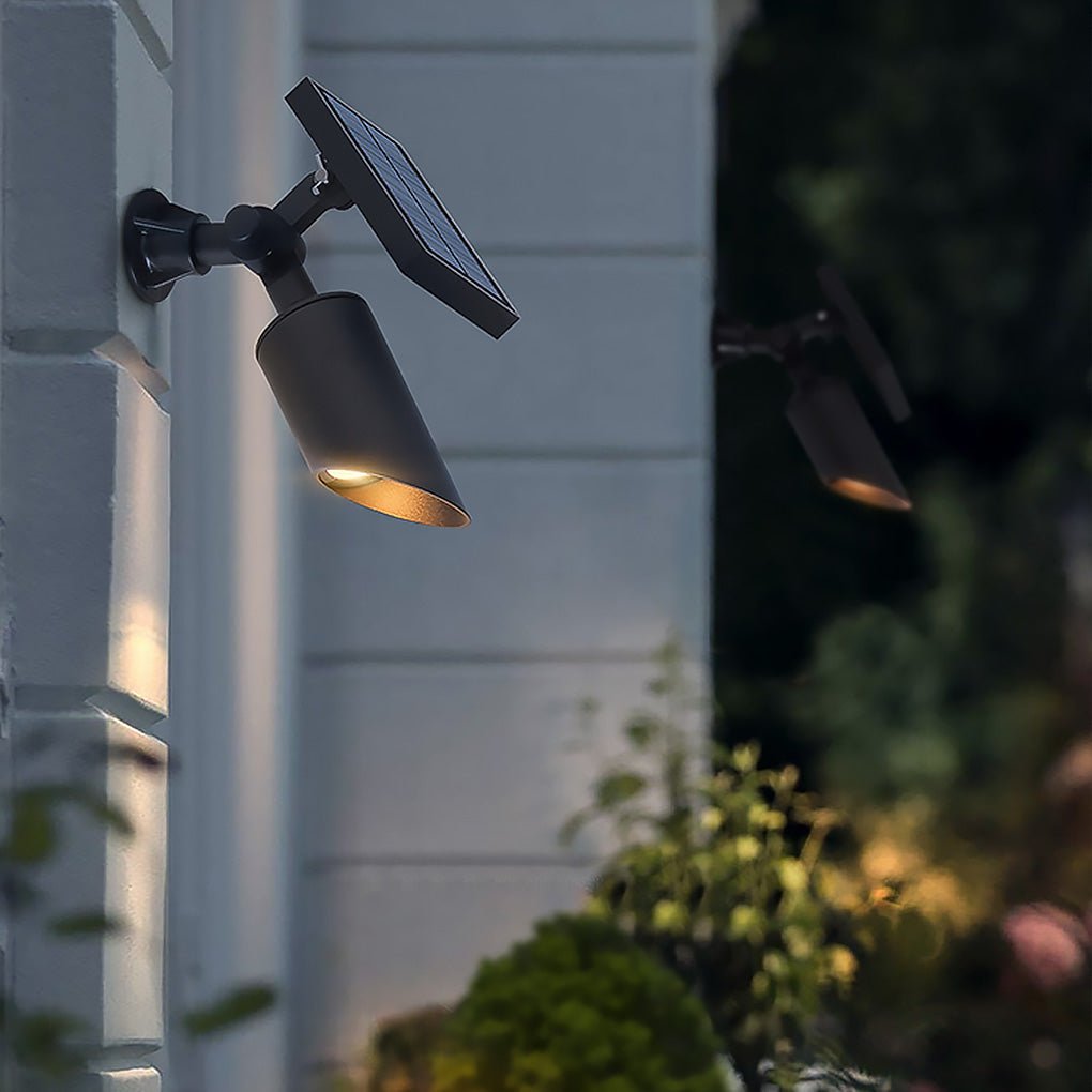 Solar Outdoor Waterproof Spotlight Led Landscape Lighting Wall Sconces