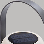Solar Handheld LED Lantern with 3000K Warm Light, IP65 Waterproof, USB Rechargeable