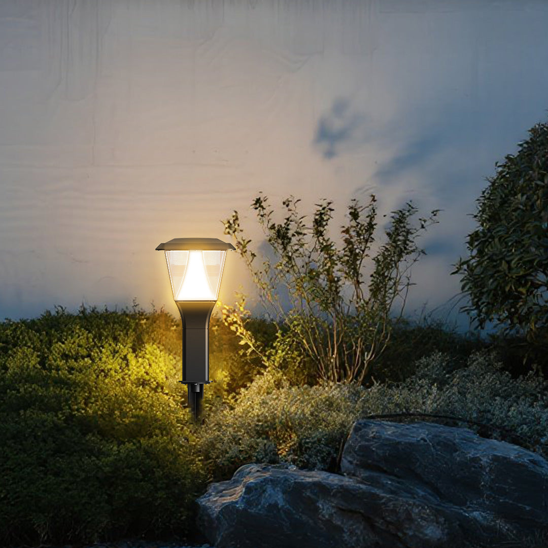Modern Minimalist LED Garden Stake Lights for Landscape and Pathway