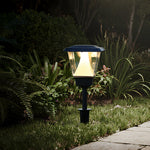 Modern Minimalist LED Lawn Light with Warm 3000K Glow