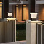 Modern Outdoor Pillar Light – Waterproof Aluminum LED Post Lamp for Courtyard & Entryway