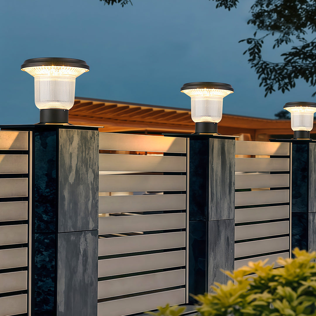 Modern Outdoor Pillar Light – Waterproof Aluminum LED Post Lamp for Courtyard & Entryway