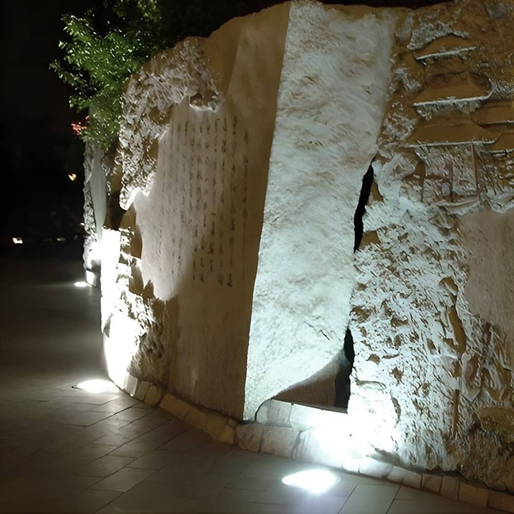 Architectural Landscape Lighting Set with Well Light, Step Light & Transformer