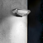 Aria Solar Motion Wall Sconce — Modern Waterproof LED Outdoor Light