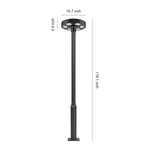 Solar LED High Pole Light for Outdoor Garden and Pathway Illumination