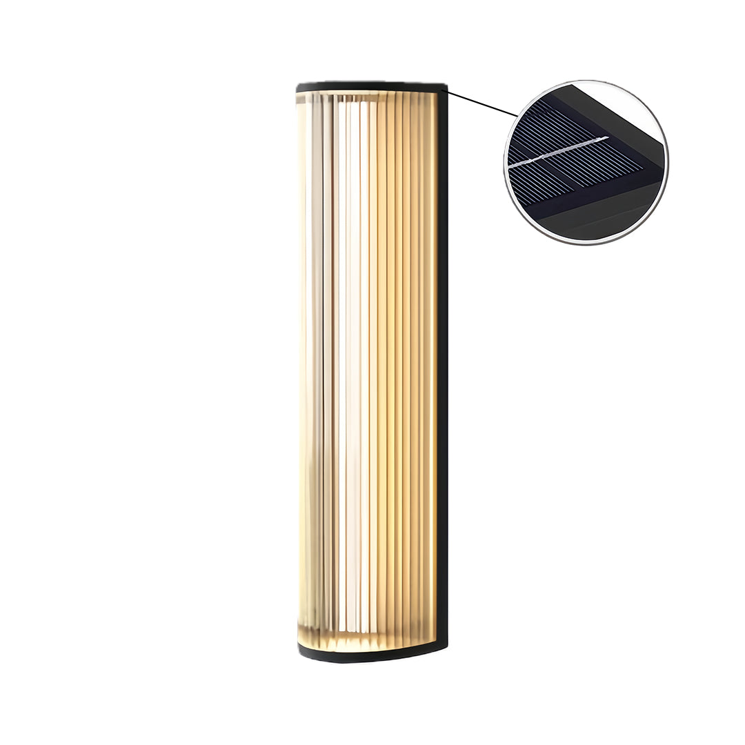 Modern Outdoor Wall Sconce – Minimalist Vertical LED Garden Light