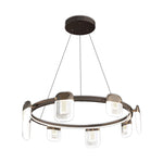 Italian Crystal Chandelier Minimalist Gold LED Ceiling Light