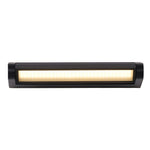 Rotatable Linear LED Wall Sconce in Black Aluminum