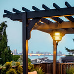 Japanese Lantern Pendant Light – Waterproof Outdoor Ceiling Lamp