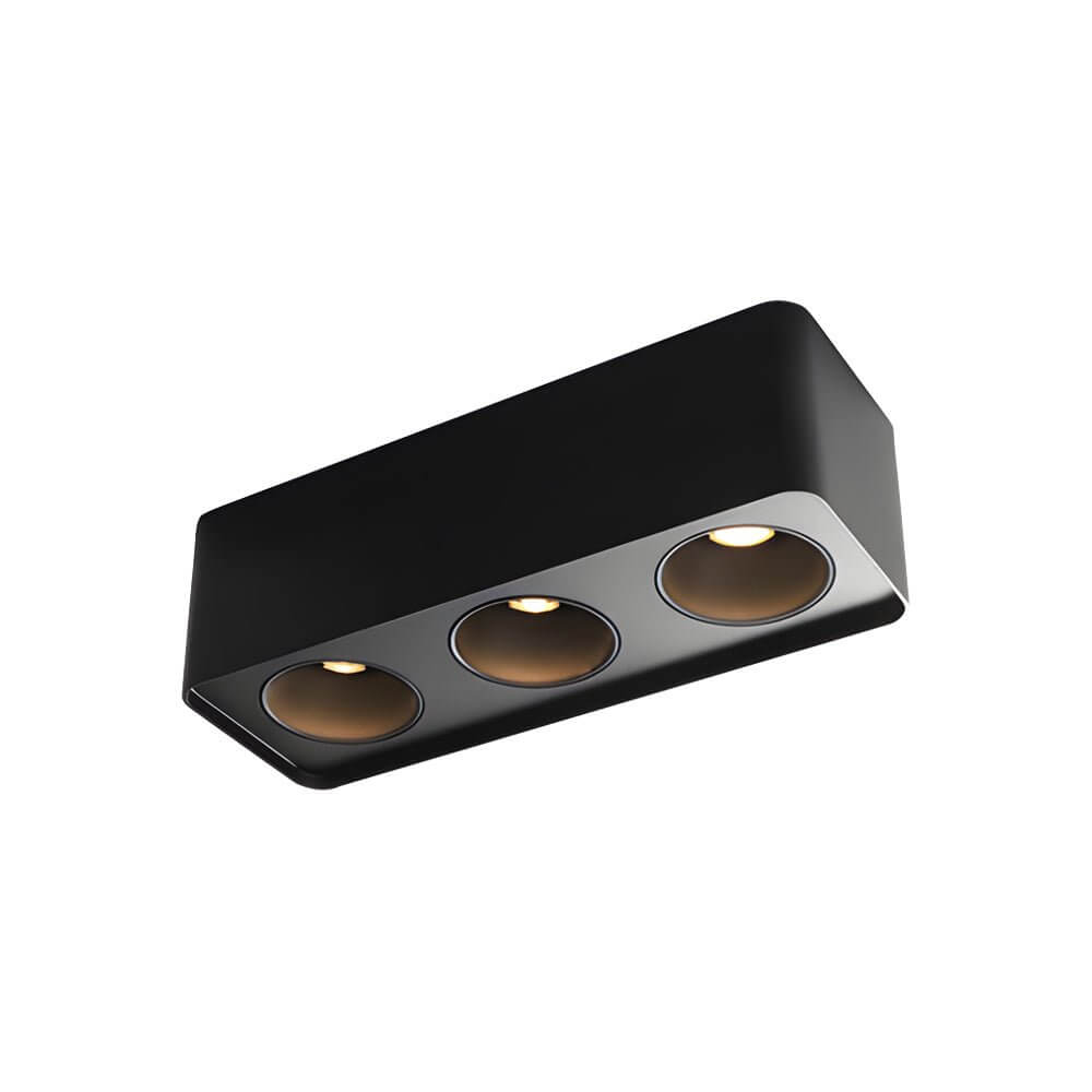 Modern Square LED Recessed Spotlight, Architectural Aluminum Ceiling Light