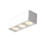 Modern Square LED Recessed Spotlight, Architectural Aluminum Ceiling Light