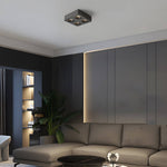 Modern Square LED Recessed Spotlight, Architectural Aluminum Ceiling Light