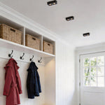 Modern Square LED Recessed Spotlight, Architectural Aluminum Ceiling Light