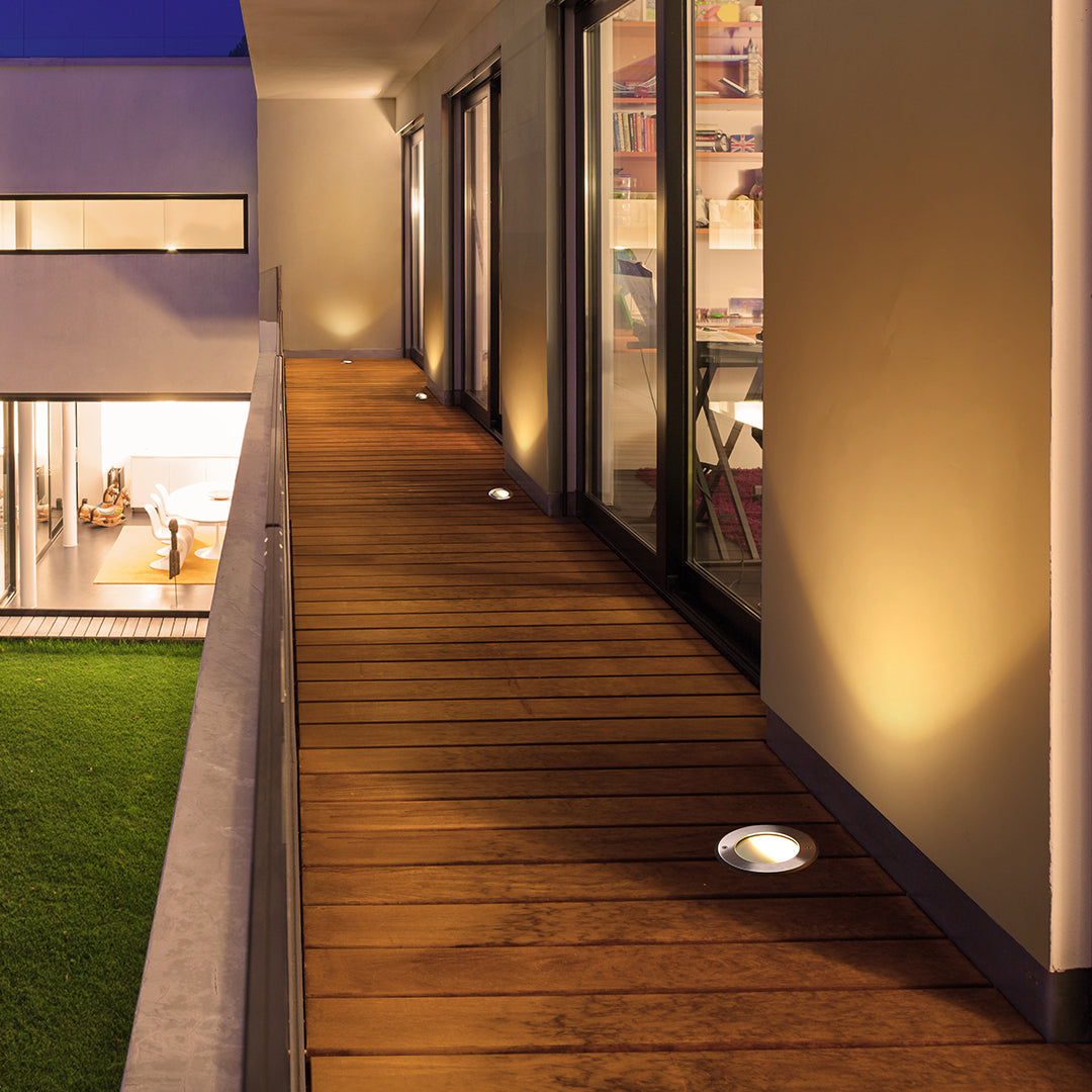 Modern Aluminum LED In-Ground Well Light for Outdoor Landscapes